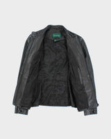 Vintage Danier Black Leather Jacket - S