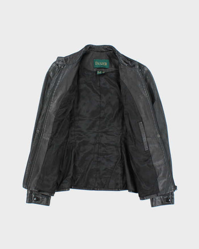 Vintage Danier Black Leather Jacket - S