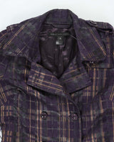 Vintage Y2k 00s Marc By Marc Jacobs Wool Blend Lightweight Trench Coat - S