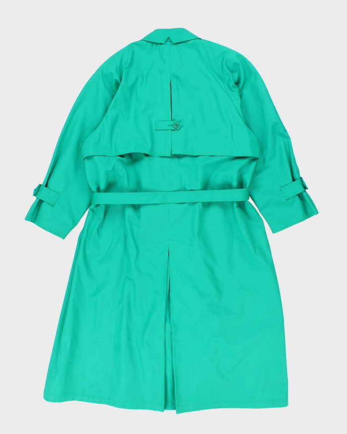 Vintage London Fog Green Trench Coat - XXL