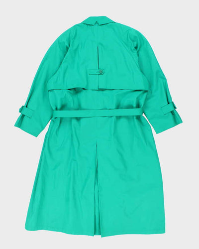 Vintage London Fog Green Trench Coat - XXL