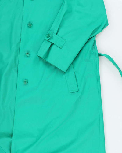 Vintage London Fog Green Trench Coat - XXL