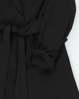 Vintage London Fog Black Trench Coat - XXL