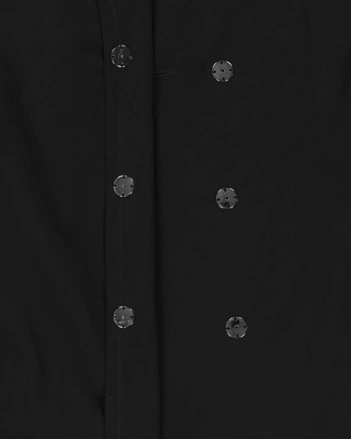 Vintage London Fog Black Trench Coat - XXL