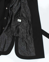 Vintage London Fog Black Trench Coat - XXL