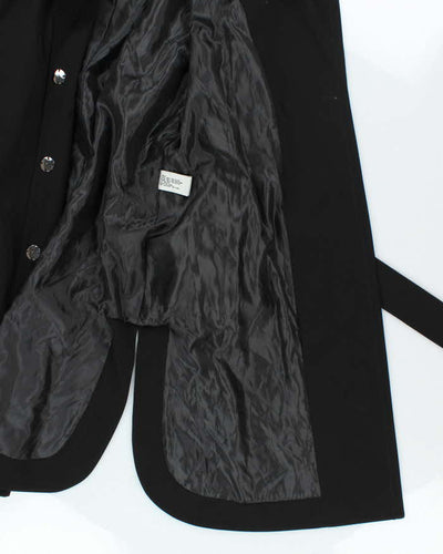 Vintage London Fog Black Trench Coat - XXL