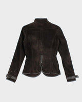 Vintage Danier Brown Suede Jacket - XXS