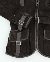 Vintage Danier Brown Suede Jacket - XXS