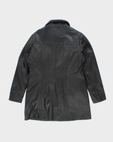Vintage 90's Women's Danier Leather Button Up Jacket - L