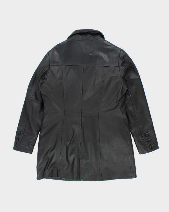 Vintage 90's Women's Danier Leather Button Up Jacket - L