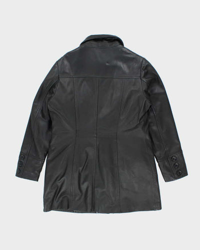 Vintage 90's Women's Danier Leather Button Up Jacket - L