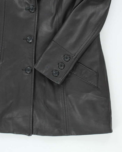 Vintage 90's Women's Danier Leather Button Up Jacket - L