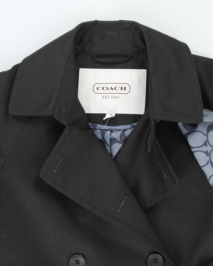 Vintage 2000's Coach Monogram Button Up Jacket - M