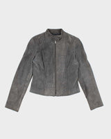 Vintage Y2k 00s Le Chateau Suede Jacket - S