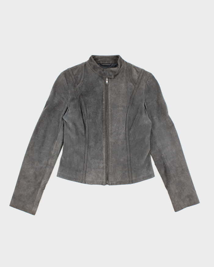 Vintage Y2k 00s Le Chateau Suede Jacket - S