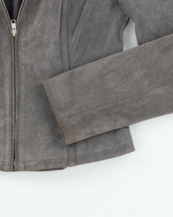Vintage Y2k 00s Le Chateau Suede Jacket - S