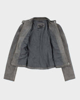 Vintage Y2k 00s Le Chateau Suede Jacket - S