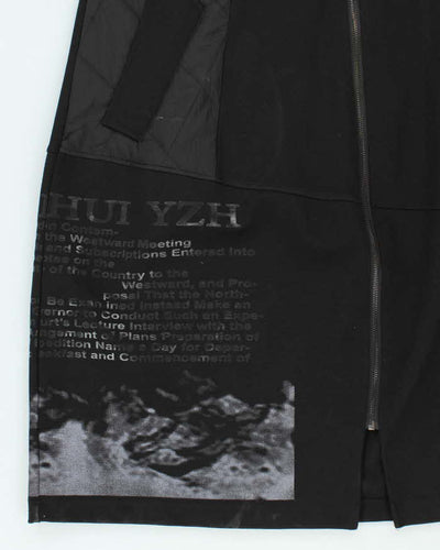 Vintage Y2k 00s Miss Clara Paris Long Hooded Jacket - XL