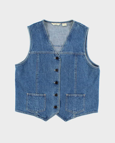 Vintage Eddie Bauer Denim Waistcoat - M