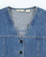 Vintage Eddie Bauer Denim Waistcoat - M