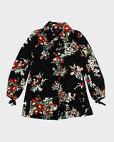 Vintage Kenzo Velvet Floral Jacket - M