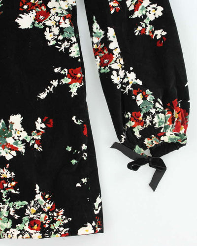 Vintage Kenzo Velvet Floral Jacket - M