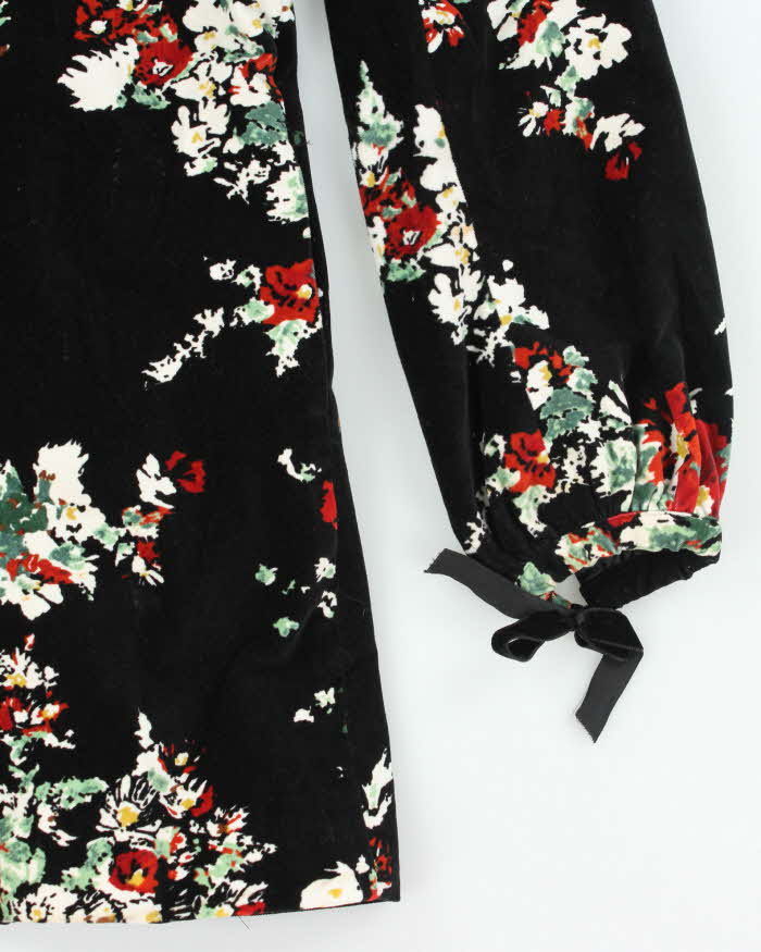 Vintage Kenzo Velvet Floral Jacket - M