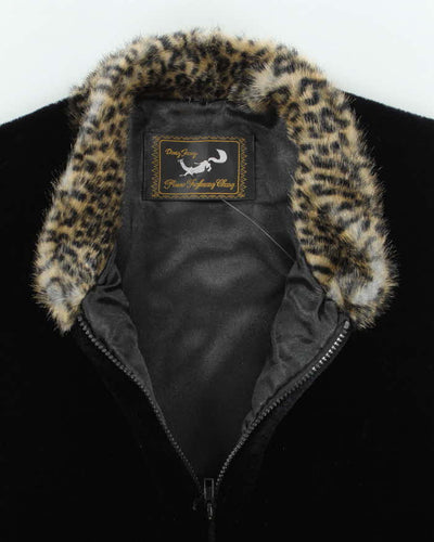 Vintage Y2k 00s Faux Fur Gilet - XL