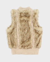 Vintage Y2k 00s Love 21 Angora Knit Gilet - S