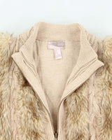 Vintage Y2k 00s Love 21 Angora Knit Gilet - S