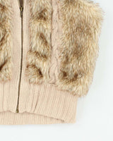 Vintage Y2k 00s Love 21 Angora Knit Gilet - S