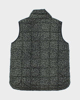Vintage Y2k 00s Gap Leopard Print Puffer Gilet - XL