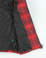Vintage 00s Ralph Lauren Checked Puffer Gilet - S