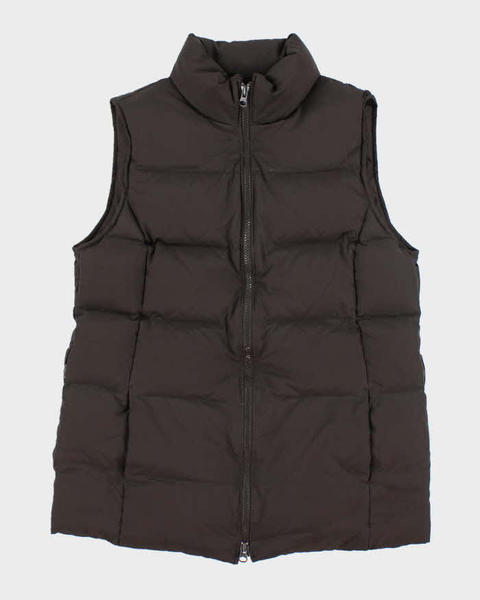 Vintage Gap Brown Puffer Gilet - M