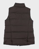 Vintage Gap Brown Puffer Gilet - M