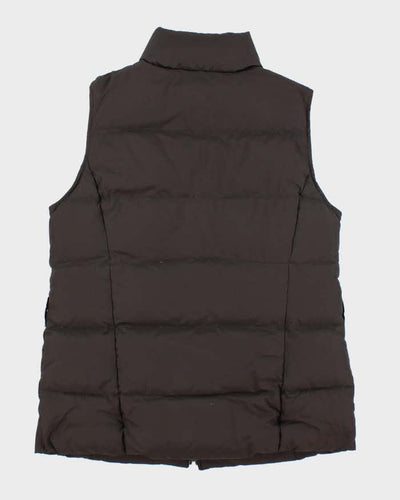 Vintage Gap Brown Puffer Gilet - M