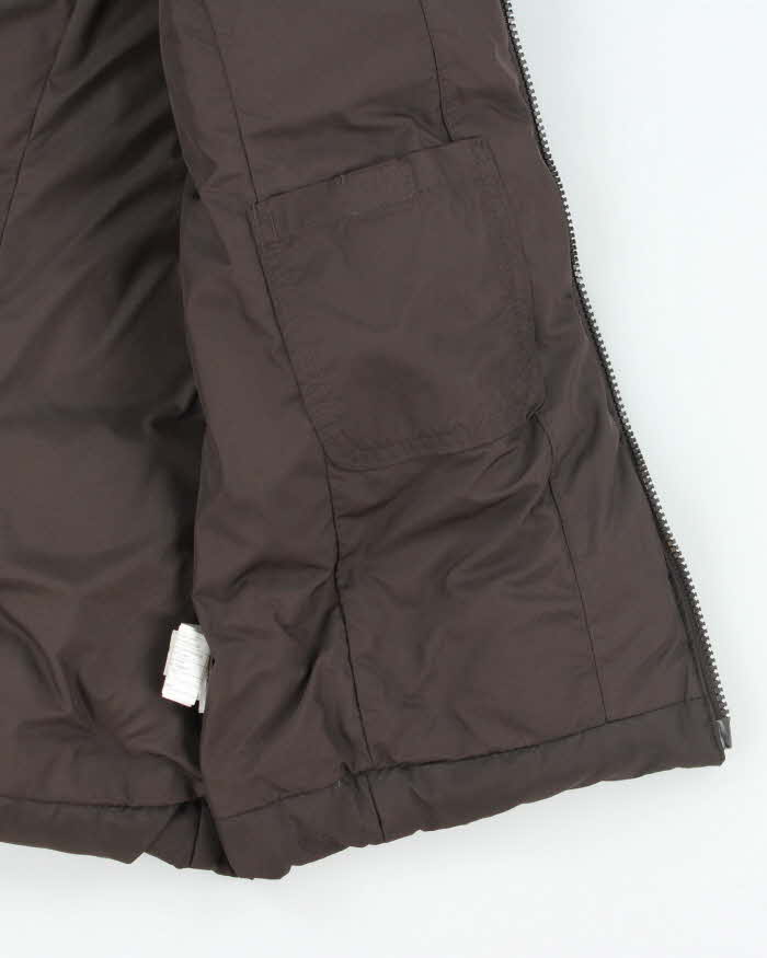 Vintage Gap Brown Puffer Gilet - M