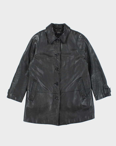 Vintage Danier Black Leather Jacket - XL