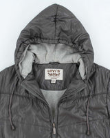 Vintage Y2K Levi's Insulated Hooded Jacket - M