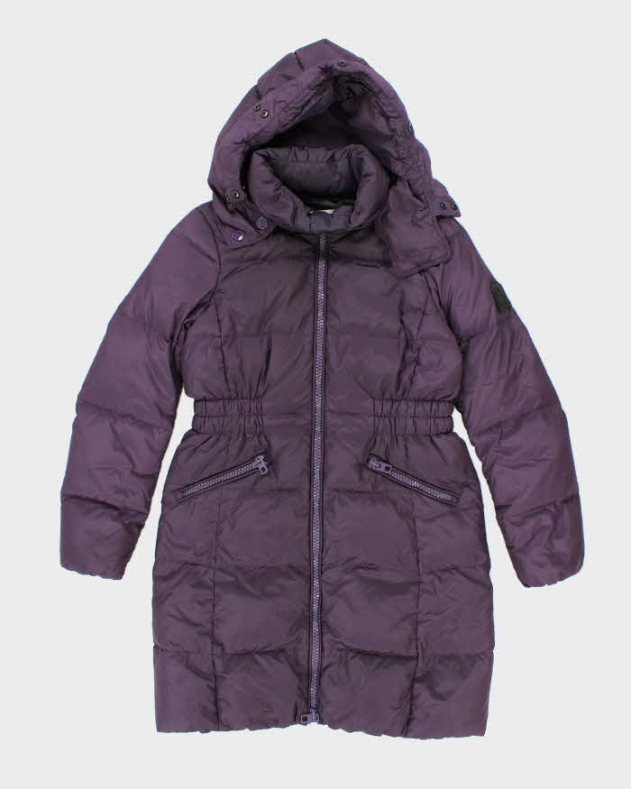 Vintage Y2K Coach Insulated Hooded Puffer Parka Jacket - S