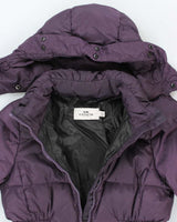 Vintage Y2K Coach Insulated Hooded Puffer Parka Jacket - S