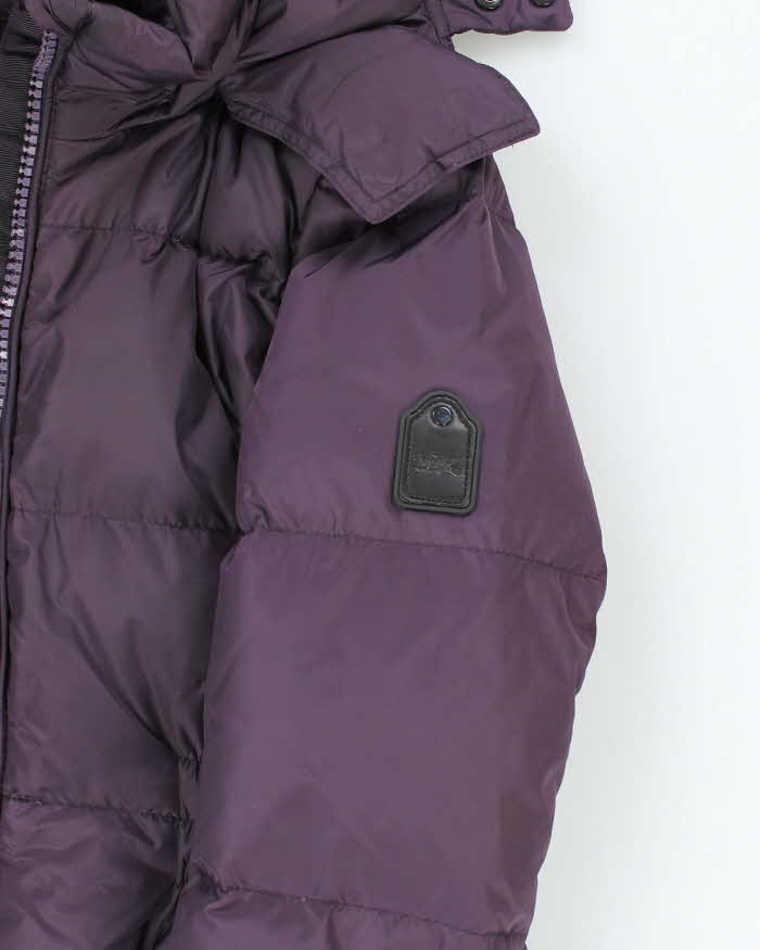 Vintage Y2K Coach Insulated Hooded Puffer Parka Jacket - S