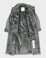 Vintage 80's Women's London Fog Faux Fur Lined Overcoat - M