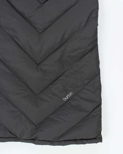 Vintage 2000's Burton Snowboards Long Hooded Puffer Jacket - S