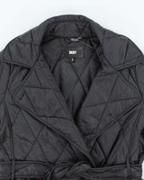Vintage Women's 2000's DKNY Lightweight Puffer Jacket - M