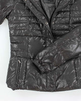 Vintage Women's Y2K Guess Jeans Cropped Puffer Jacket - S