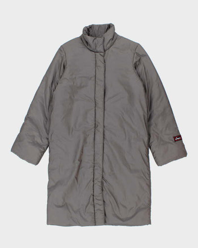 Vintage Women's 90's Kangol Insulated Long Down Jacket - S