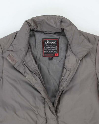 Vintage Women's 90's Kangol Insulated Long Down Jacket - S