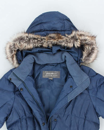 Vintage 2000's Eddie Bauer Insulated Fur Collar Parka Jacket - M