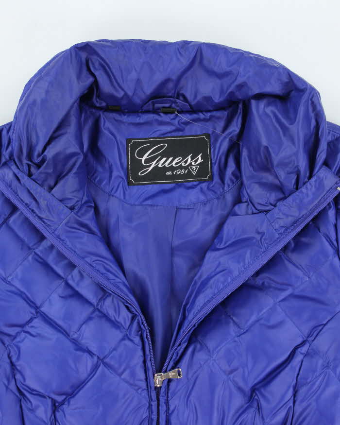Vintage Women's Y2K Guess Insulated Puffer Jacket - L